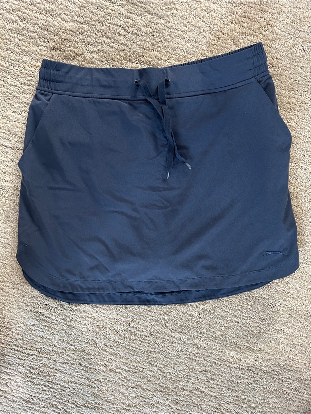 Slazenger Navy Active Drawstring Mini Skort